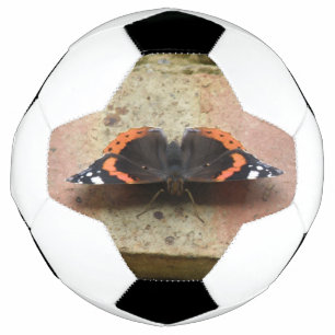 レッドアドミラルバタフライサッカーボール サッカーボール