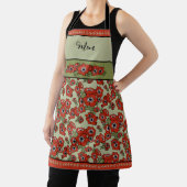 レッドアネモネフローラエプロン エプロン (インサイチュ)