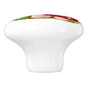 レッドアマニタマッシュルームサンダーコーブ セラミックノブ (側面)