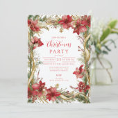 レッドアマリリスクリスマス 招待状 (スタンド正面)