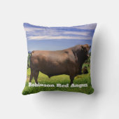 レッドアンガスブル クッション (裏面)