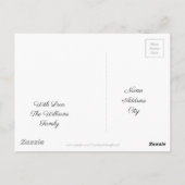 レッドアンドオレンジフラワーズチューリップス花の写真 ポストカード (裏面)