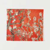 レッドアーモンドフラムスVincent Vanゴッホ タペストリー (正面(横))