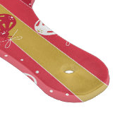 レッドイエロークリスマスツリーオーナメント カッティングボード (角)