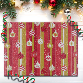 レッドイエロークリスマスツリーオーナメント カッティングボード