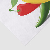 レッドイエローグリーンチリ唐辛子サンダー_コーブ 薄葉紙 (詳細)