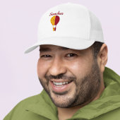 レッドイエローニューメキシコZiaホットエアバルーン キャップ