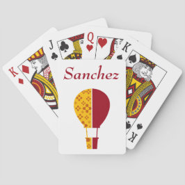 レッドイエローニューメキシコZiaホットエアバルーン トランプ