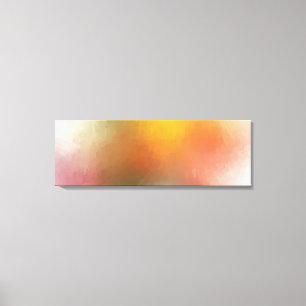 レッドイエローピンクグリーンブルーパープル抽象芸術アート キャンバスプリント