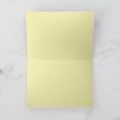 レッドイエローヴィンテージバラバラフラワーズ誕生日 カード (内部)