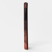 レッドイエロー絵画抽象芸術のブラシデジタルアート Case-Mate iPhoneケース (裏面/左)