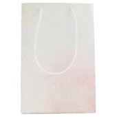 レッドイエロー赤面絞り染め ミディアムペーパーバッグ (正面)