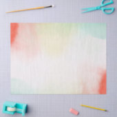 レッドイエロー赤面絞り染め 薄葉紙 (クラフト)