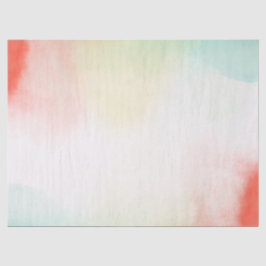 レッドイエロー赤面絞り染め 薄葉紙