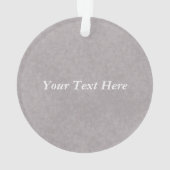 レッドイラストレーションエッフェルタワーホワイトデイジーグレイ オーナメント (裏面)