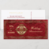 レッドインディアンウェディング - 発表 / ラッカード (正面/裏面)