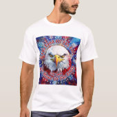 レッドイーグル火事場の自由の地 Tシャツ (正面)