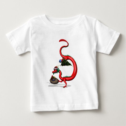 レッドイースタン・ドラゴン ベビーTシャツ (正面)