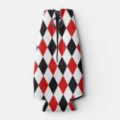 レッドウィットブラックハーレクインレッドクローバー3モノグラム ボトルクーラー (裏面)