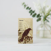 レッドウィングブラックバード 名刺 (スタンド正面)