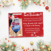 レッドウィンターフォトカンパニークリスマスパーティー 招待状
