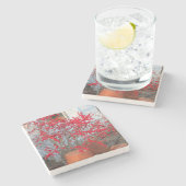 レッドウィンターベリー – Martha's Vineヤード ストーンコースター (横)