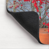 レッドウィンターベリー – Martha's Vineヤード マウスパッド (コーナー)