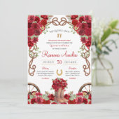 レッドウェスタン素朴シャルロカウボーイブーツクリン 招待状 (スタンド正面)