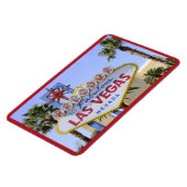 レッドウェルカムサインネバダラスベガス マグネット (左側)