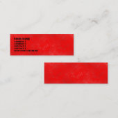 レッドウォッシュ スキニー名刺 (正面/裏面)