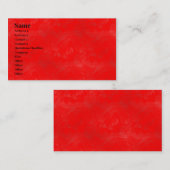 レッドウォッシュ 名刺 (正面/裏面)