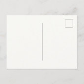 レッドウォーエレガントターカラーボウハッピーホリ素朴ーズ シーズンポストカード (裏面)