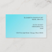 レッドウォーストライプのターカラーライトハウス 名刺 (裏面)