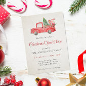 レッドウォーターカラートラッククリスマスホリデーオープンハウス 招待状