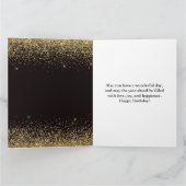 レッドウォーターカラードレススイート16誕生日 カード (内部)