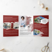 レッドウォーターカラーフロントドア実在エテートマーケティング 三つ折りカード (内部)