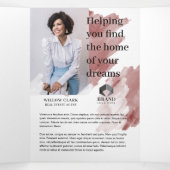 レッドウォーターカラーフロントドア実在エテートマーケティング 三つ折りカード (内部中)