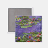 レッドウォーターリリーバイクロードモネ マグネット (正面/裏面)