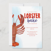 レッドウォーターロブスター焼きパーティー 招待状 (正面)