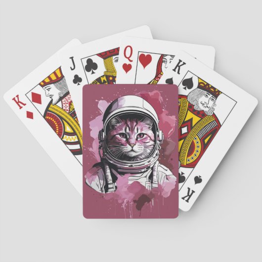 レッドウォーター宇宙飛行士の猫 トランプ (裏面)