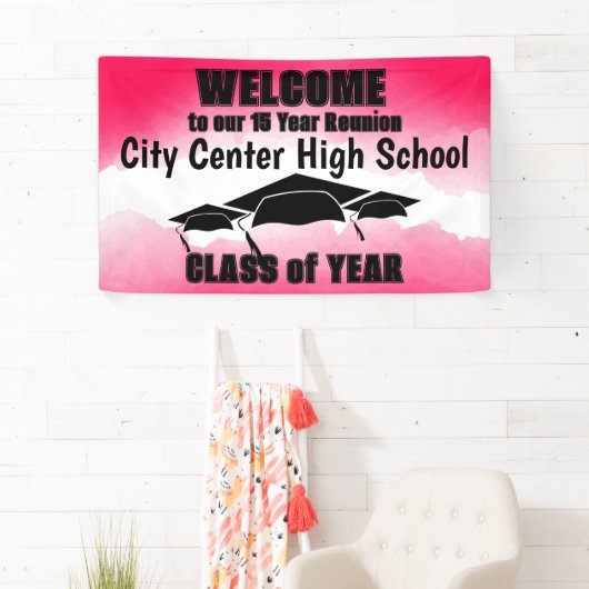 レッドウォーター縁どクラス懇親会へようこそ 横断幕 (インサイチュ)