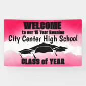 レッドウォーター縁どクラス懇親会へようこそ 横断幕 (横)