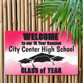 レッドウォーター縁どクラス懇親会へようこそ 横断幕