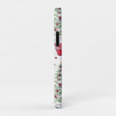 レッドウォーター色クリスマスミュージックノート Case-Mate iPhoneケース (裏面/右)