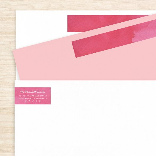 レッドウォーター色フェスティバルクリスマス ラップアラウンドラベル