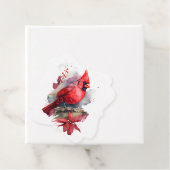 レッドウォーター色（鳥）ショウジョウコウカンチョウ フェイバータグ (インサイチュ)