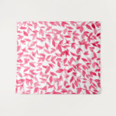 レッドウォーター葉色デザイン タペストリー (正面(横))