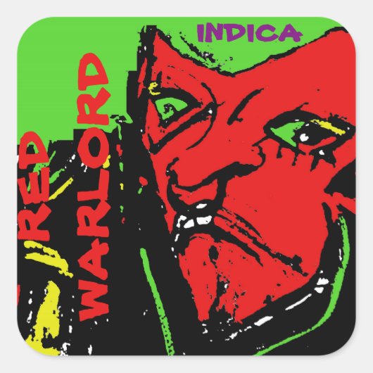 レッドウォーロード・インディカ スクエアシール (正面)