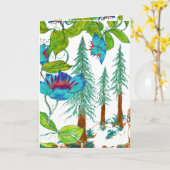 レッドウッズで カード (黄色い花)