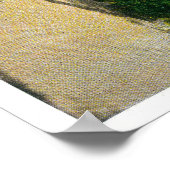 レッドウッズの巨大な森の中を自動車で移動 ポスター (角)